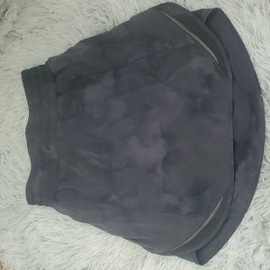 Slate grey Lululemon size 2 hotty hot skirt.